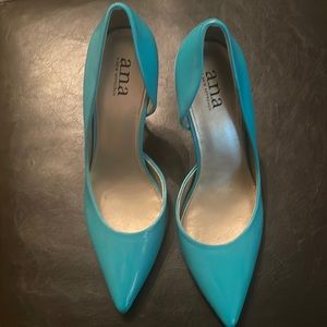 Turquoise High Heels